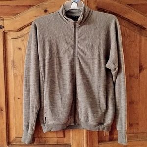 Icebreaker Tabi Real Fleece Merino Wool Zip Up Jacket Mens Size Small